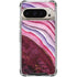 Plum Watercolor Geode Pixel 9/9 Pro Clear Case
